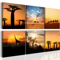 Quadro - Paesaggi africani