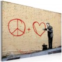 Quadro - Medico pacifista (Banksy)