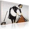 Quadro - Donna delle pulizie (Banksy)