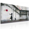 Quadro - C'è ancora speranza (Banksy): trittico