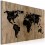 Quadro  Mysterious map of the World