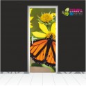 Adesivi porte, rivestimento porte,pellicole per porte, decorazione porta, adesivi per porte Farfalla