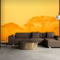 Fotomurale - Orange savanna