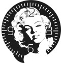 Orologi plex orologio plexiglass orologio parete plex 04