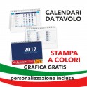 100 calendari tavolo personalizzati calendari scrivania stampa a colori 001