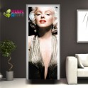 Adesivi porte, rivestimento porte,pellicole per porte, decorazione porta, adesivi per porte Marilyn Monroe 4