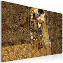 Quadro - Klimt ispirazione - Bacio