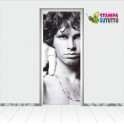 Adesivi porte, rivestimento porte, decorazione porta, adesivi per porta Jim Morrison