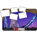 adesivi portafoto LONDRA
