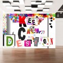 Fotomurale - Keep Calm and Design