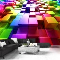 Fotomurale - Colored Cubes